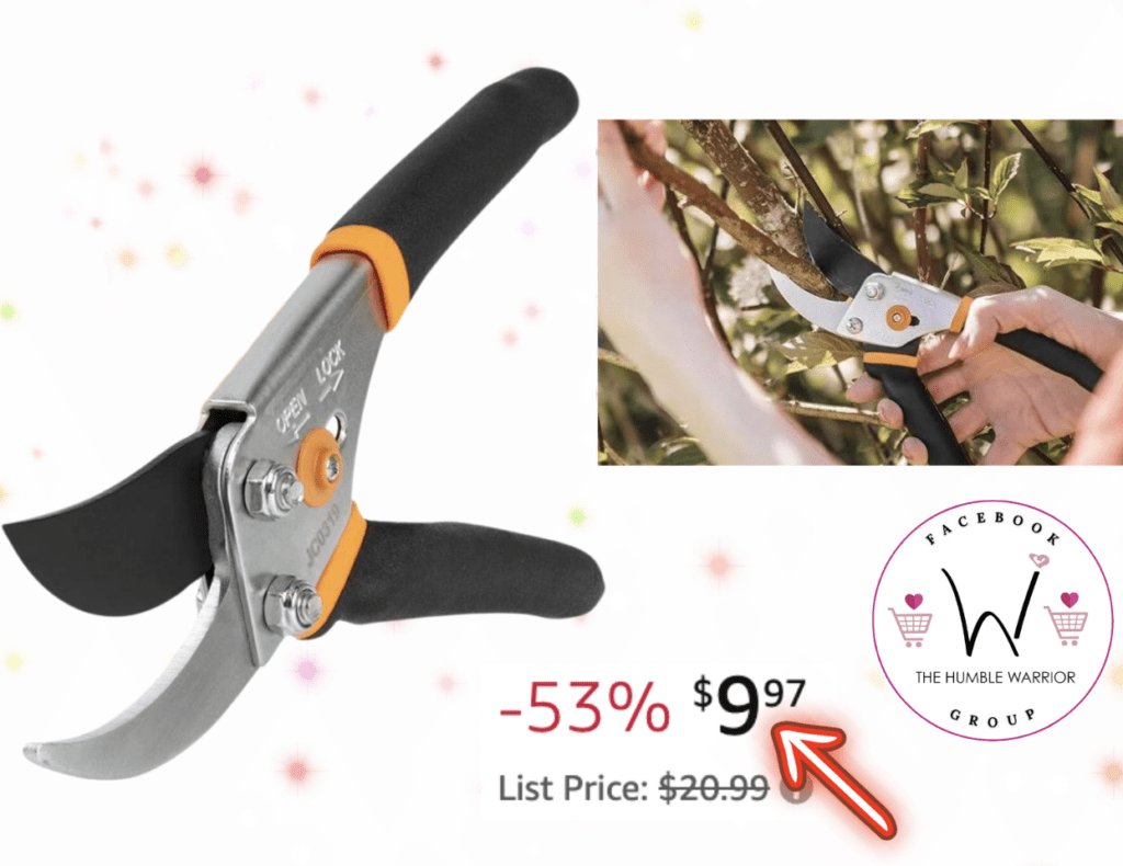 Fiskars Bypass Pruning Shears!